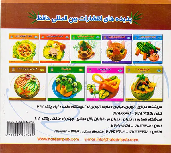 دنیای هنر(هنر تزئین میوه ها 3)